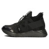 FILIPPO fekete női bőr sneaker