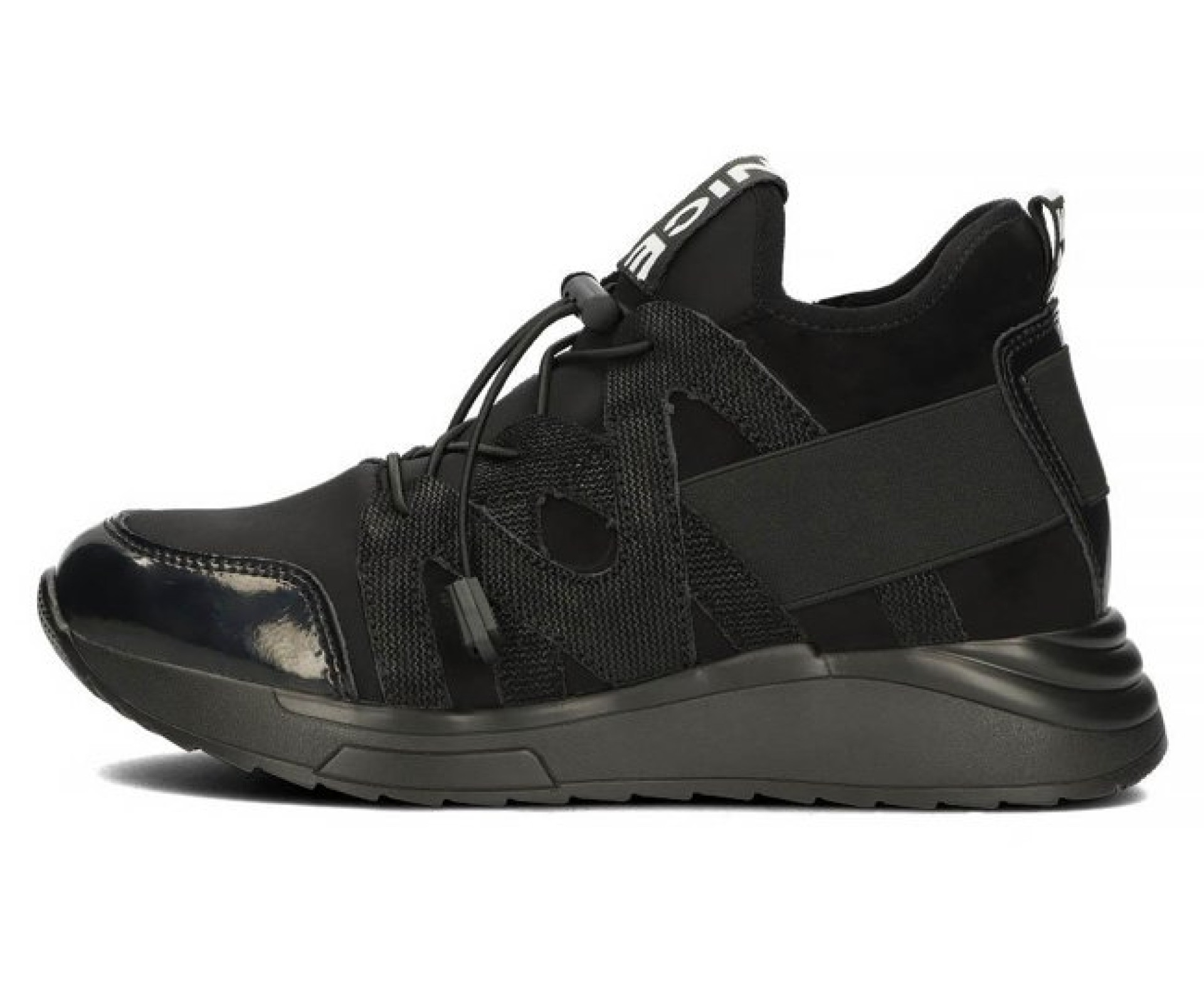 FILIPPO fekete női bőr sneaker FILIPPO fekete női bőr sneaker