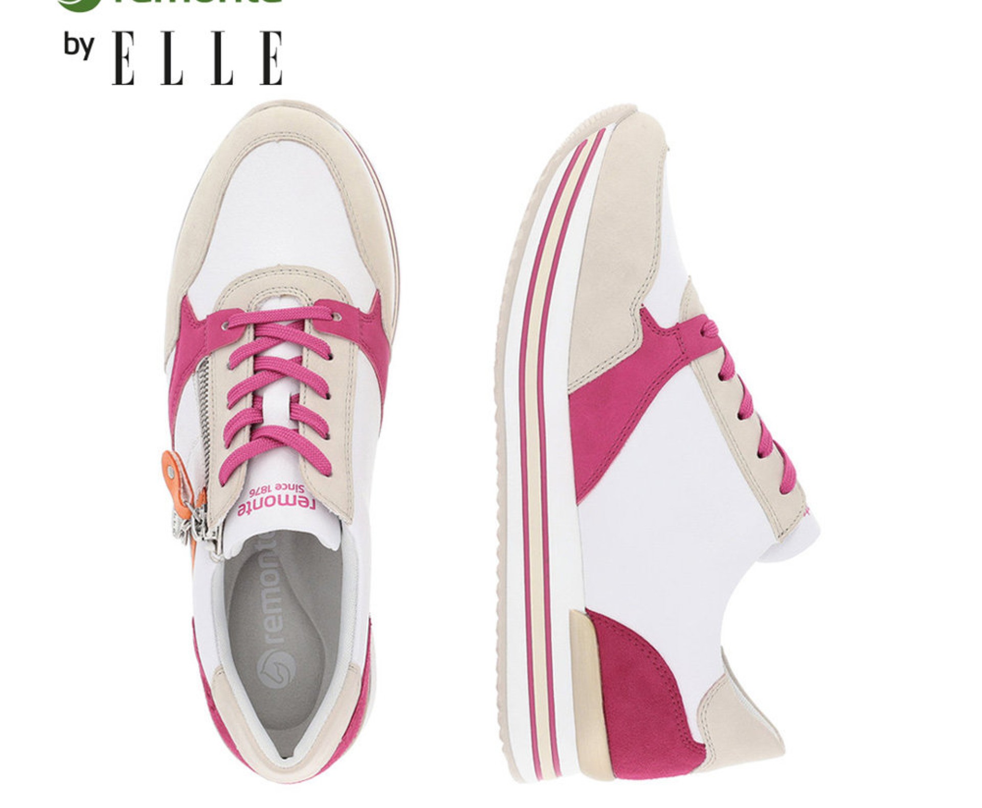 REMONTE multicolorr női sneaker bőr cipő REMONTE multicolorr női sneaker bőr cipő