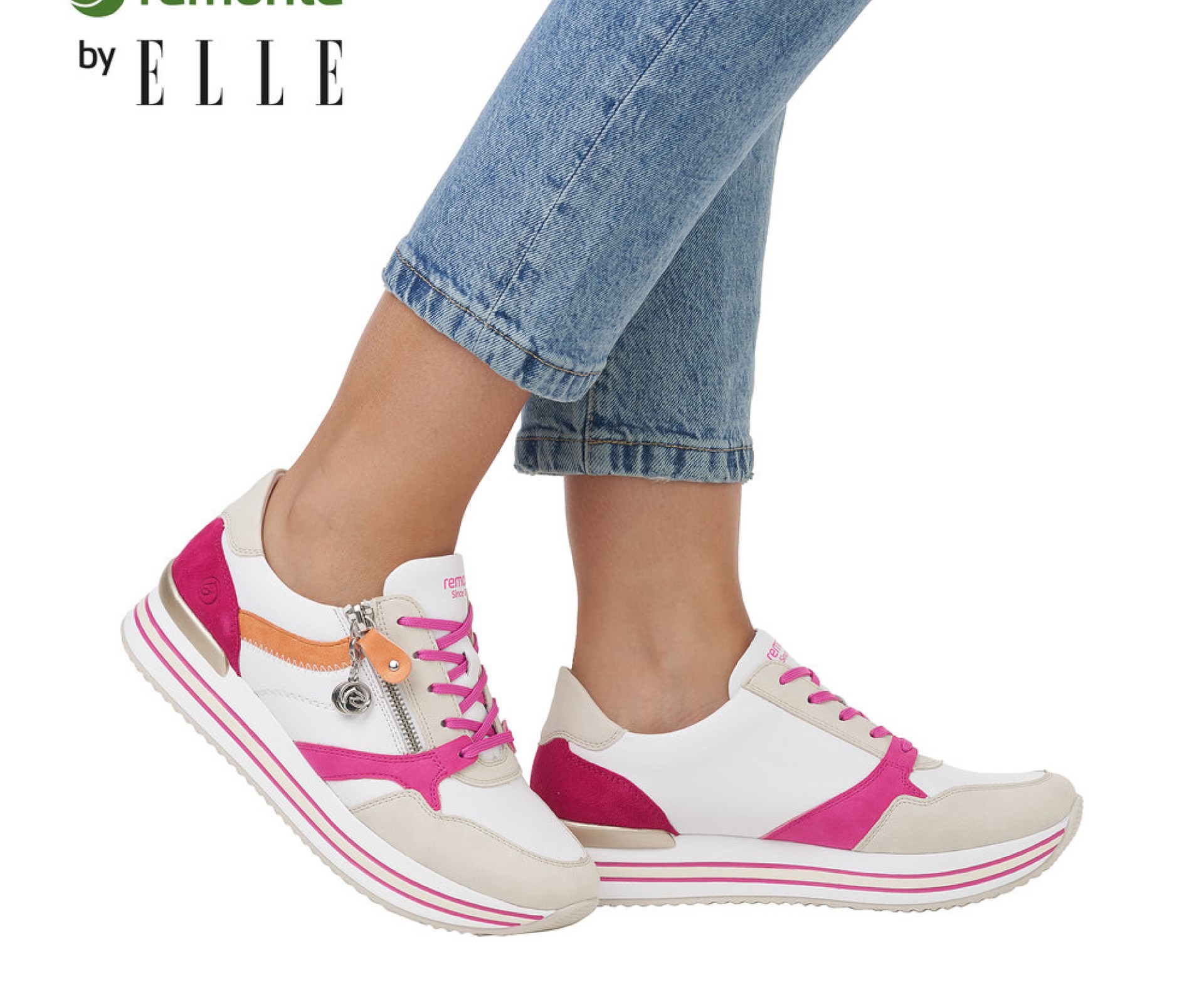 REMONTE multicolorr női sneaker bőr cipő REMONTE multicolorr női sneaker bőr cipő
