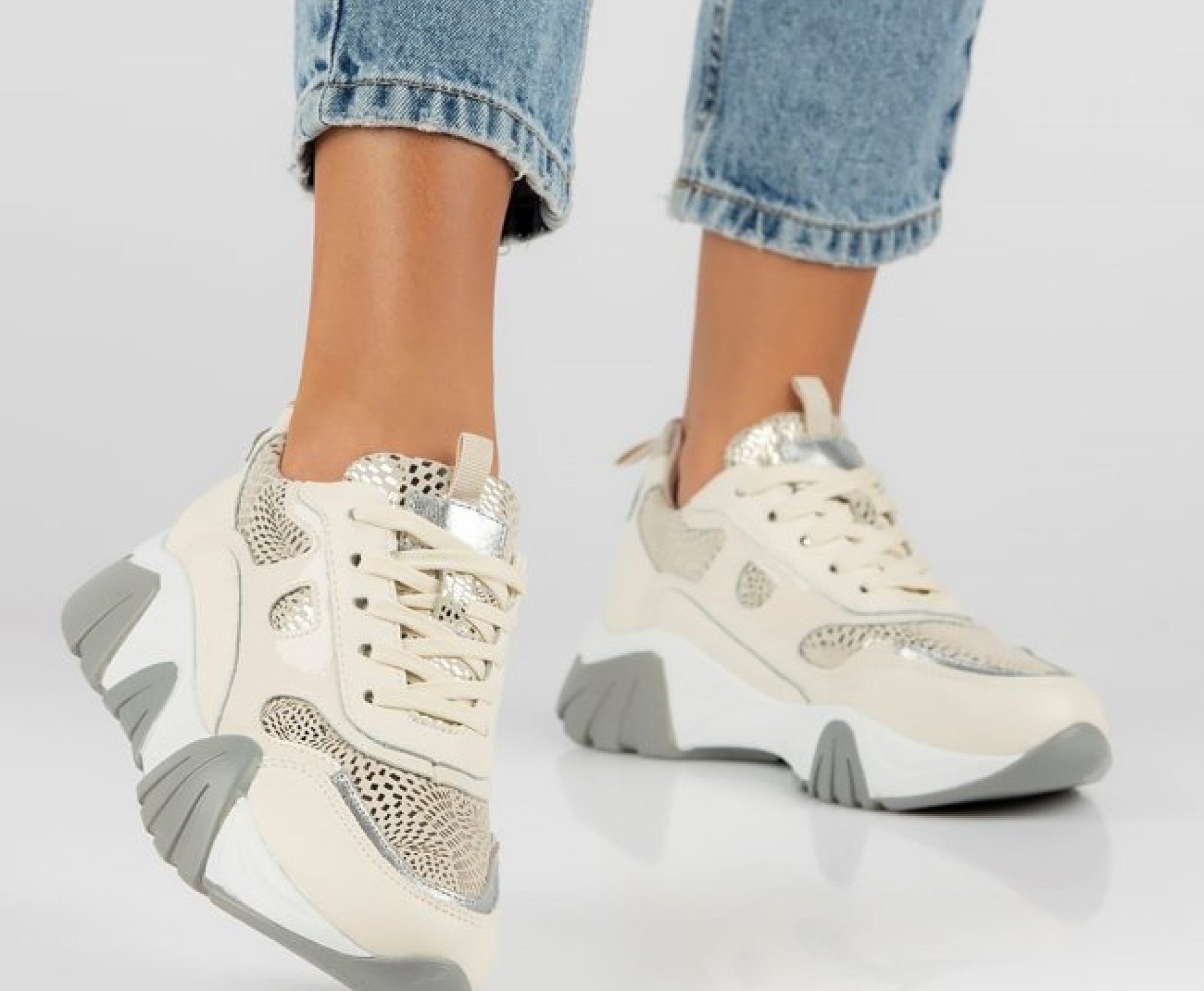 FILIPPO bézs női bőr sneaker FILIPPO bézs női bőr sneaker