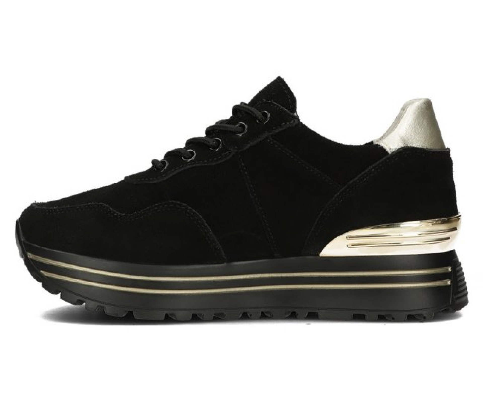 FILIPPO fekete női bőr sneaker FILIPPO fekete női bőr sneaker