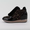 B3D barna telitalpú női sneaker