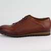 DUZSOL barna bőr férfi sneaker