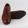 DUZSOL barna bőr férfi sneaker