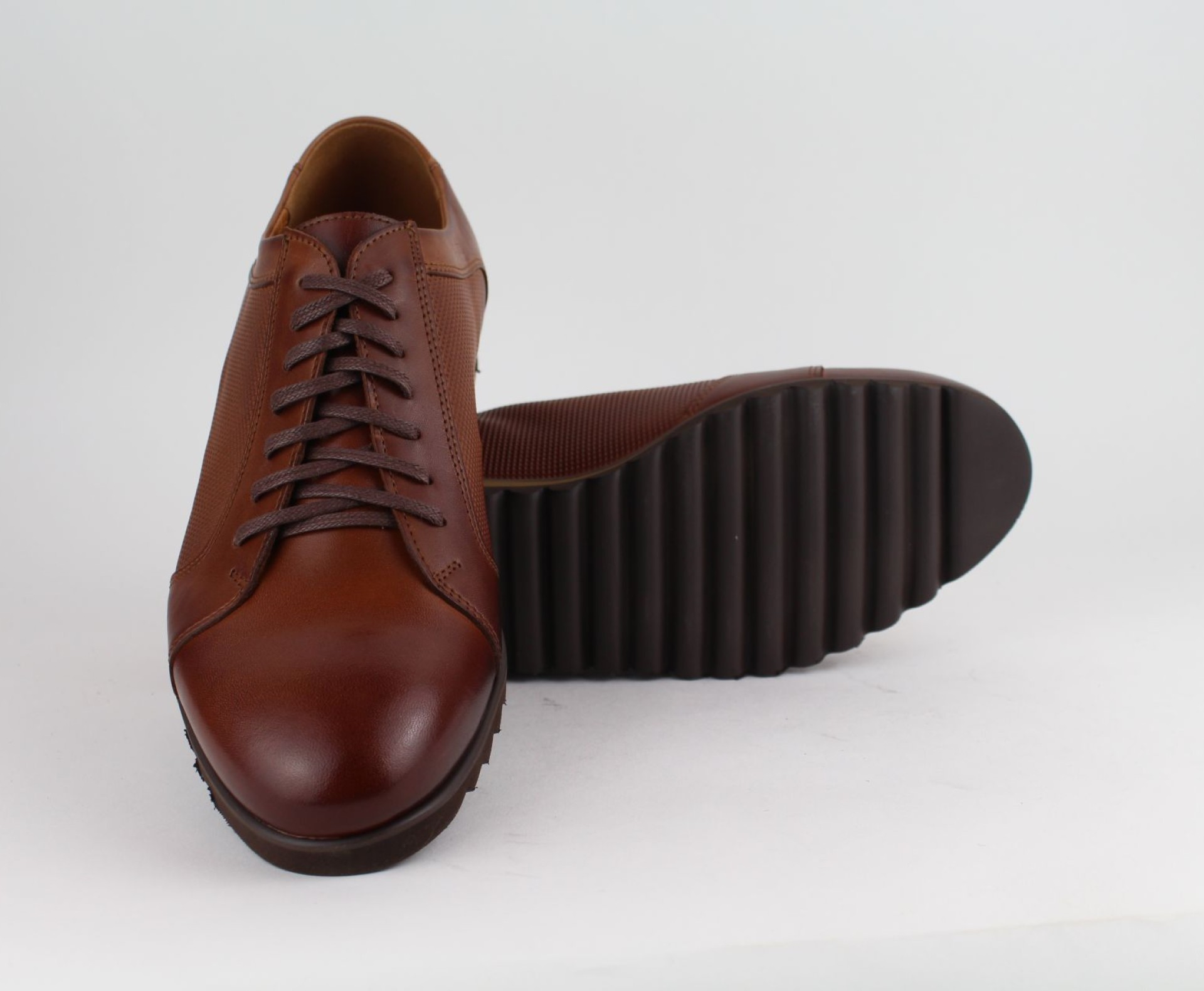 DUZSOL barna bőr férfi sneaker DUZSOL barna bőr férfi sneaker