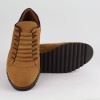 DUZSOL barna bőr férfi sneaker