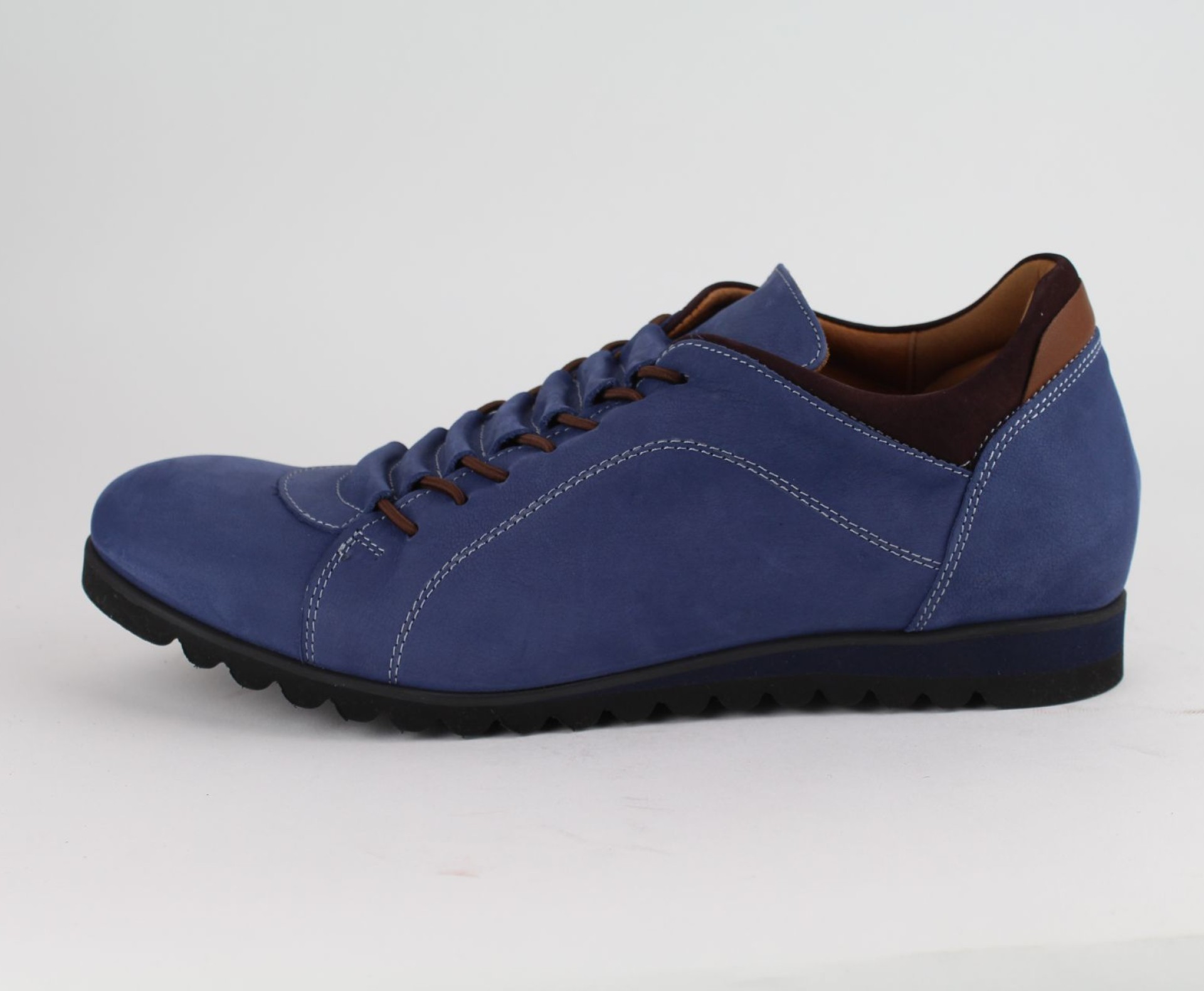 DUZSOL kék bőr férfi sneaker DUZSOL kék bőr férfi sneaker