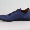 DUZSOL kék bőr férfi sneaker