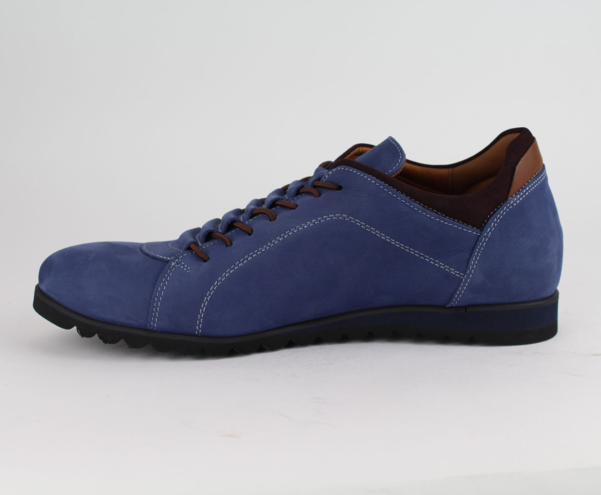DUZSOL kék bőr férfi sneaker DUZSOL kék bőr férfi sneaker