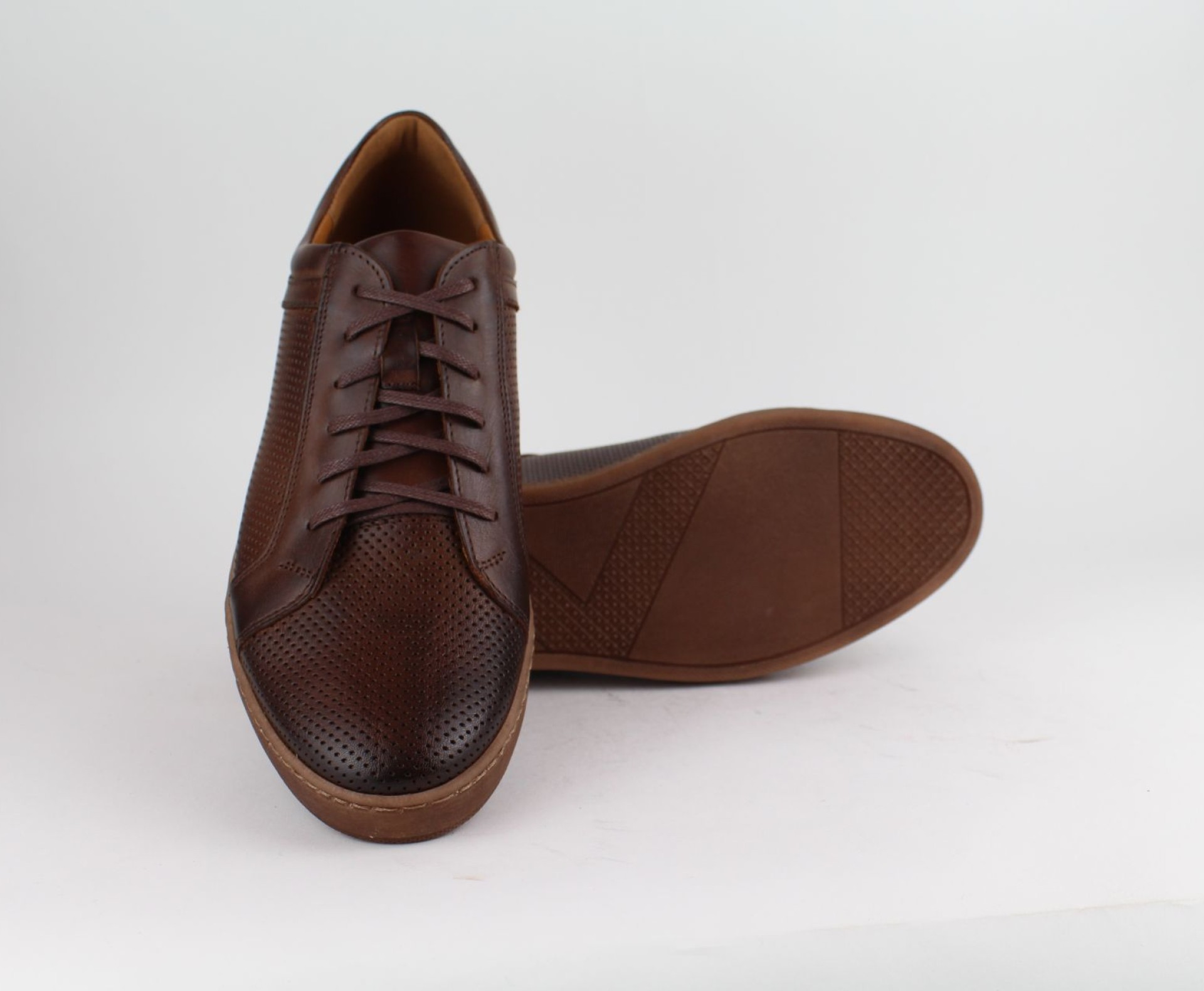 DUZSOL barna bőr férfi sneaker DUZSOL barna bőr férfi sneaker
