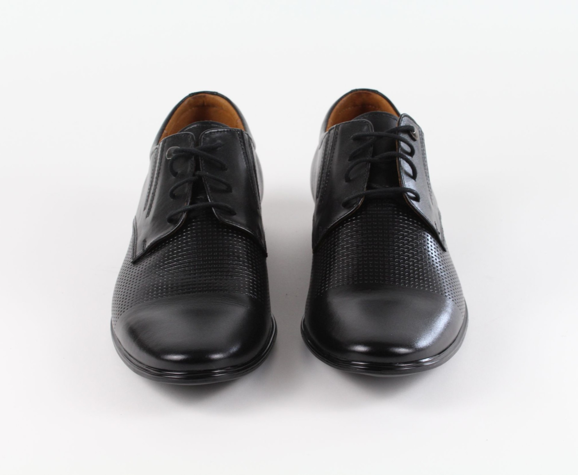 Aktív alkalmi fekete férfi bőr cipő 