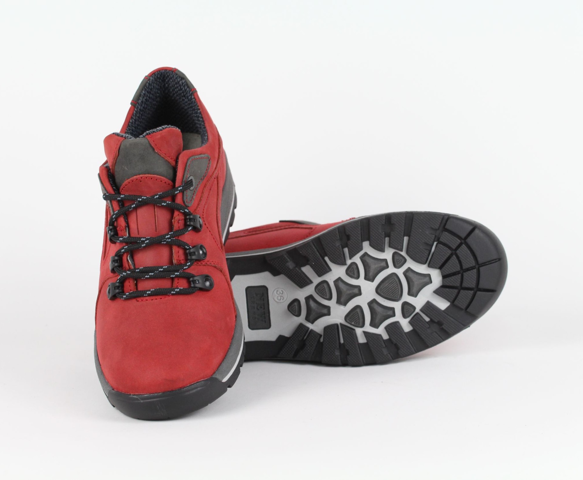 ENZO piros női bőr  cipő