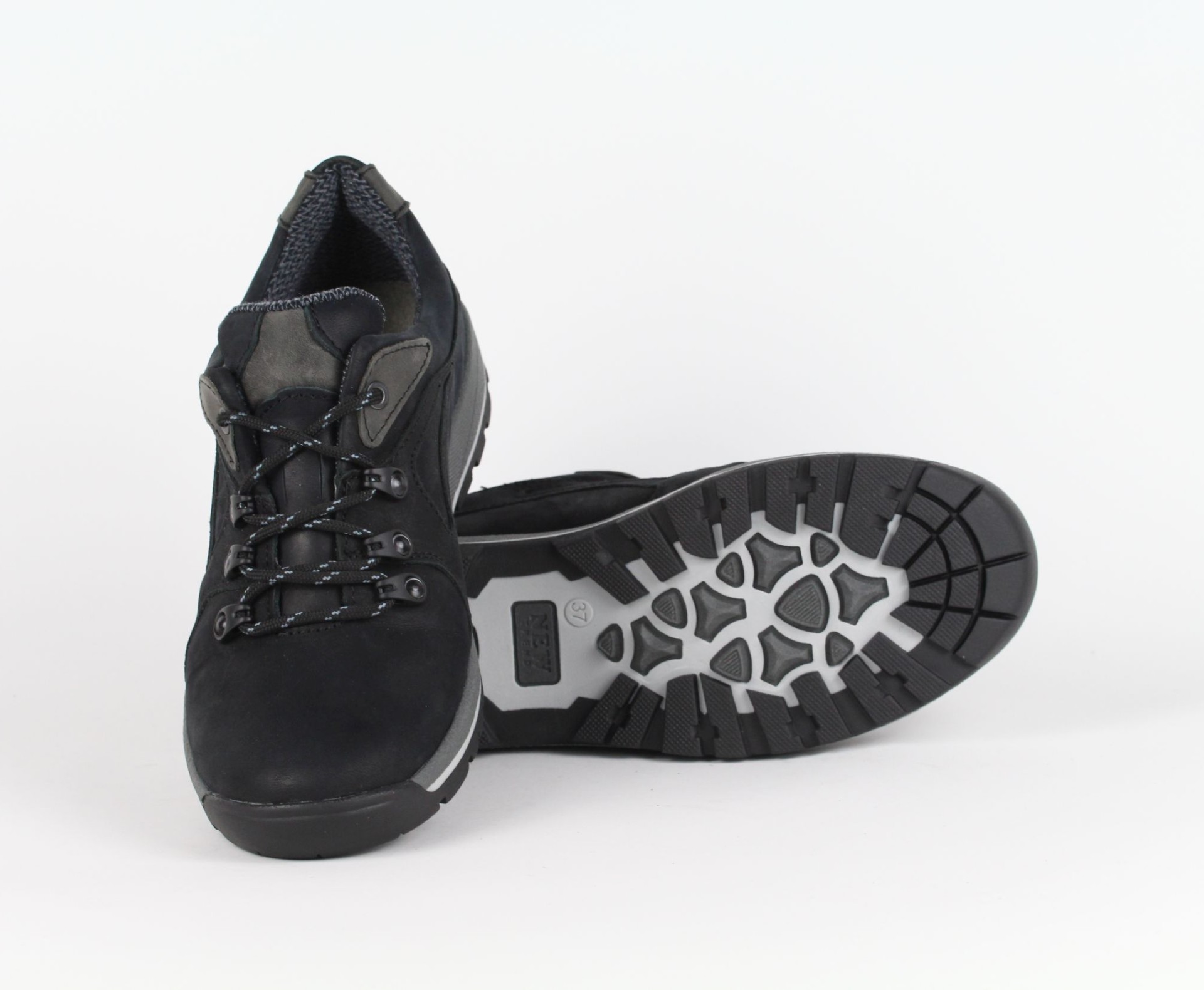 ENZO fekete női bőr  cipő