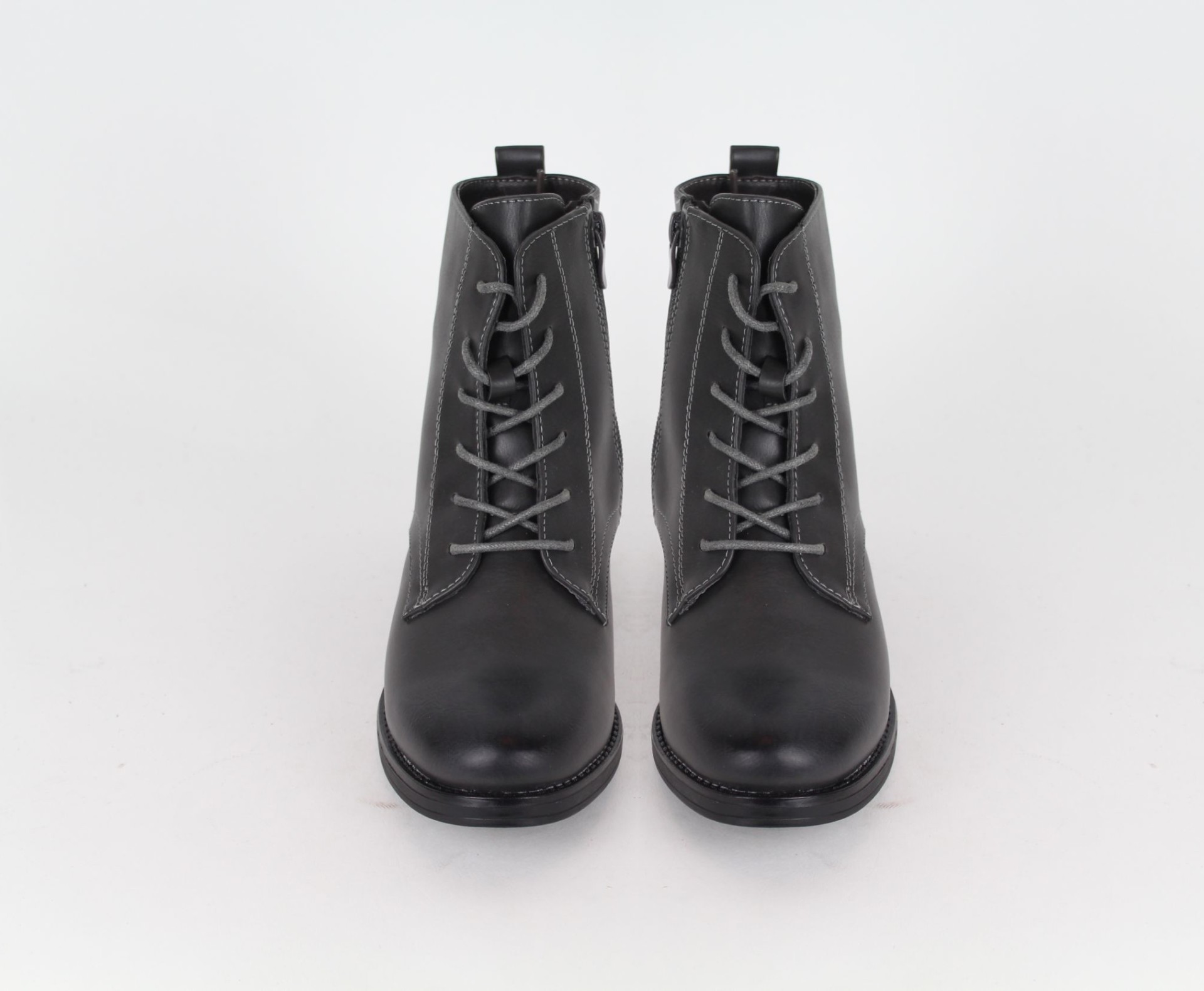 EVENTÓ szürke női magas szárú cipő