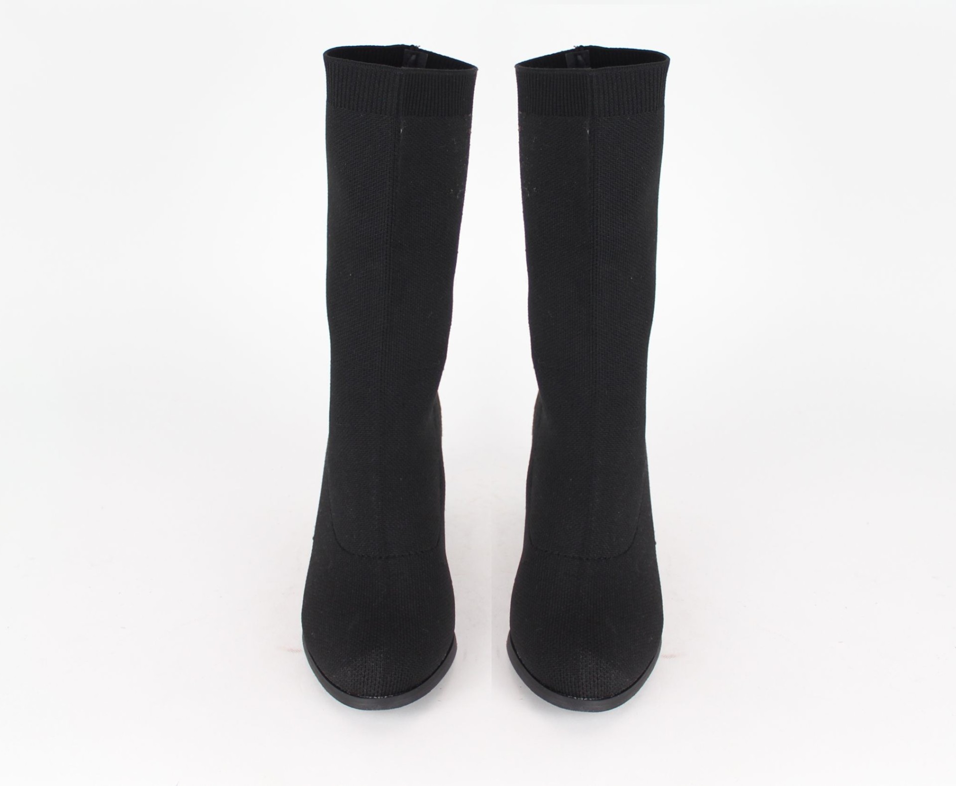 EVENTÓ fekete női hosszú szárú csizma