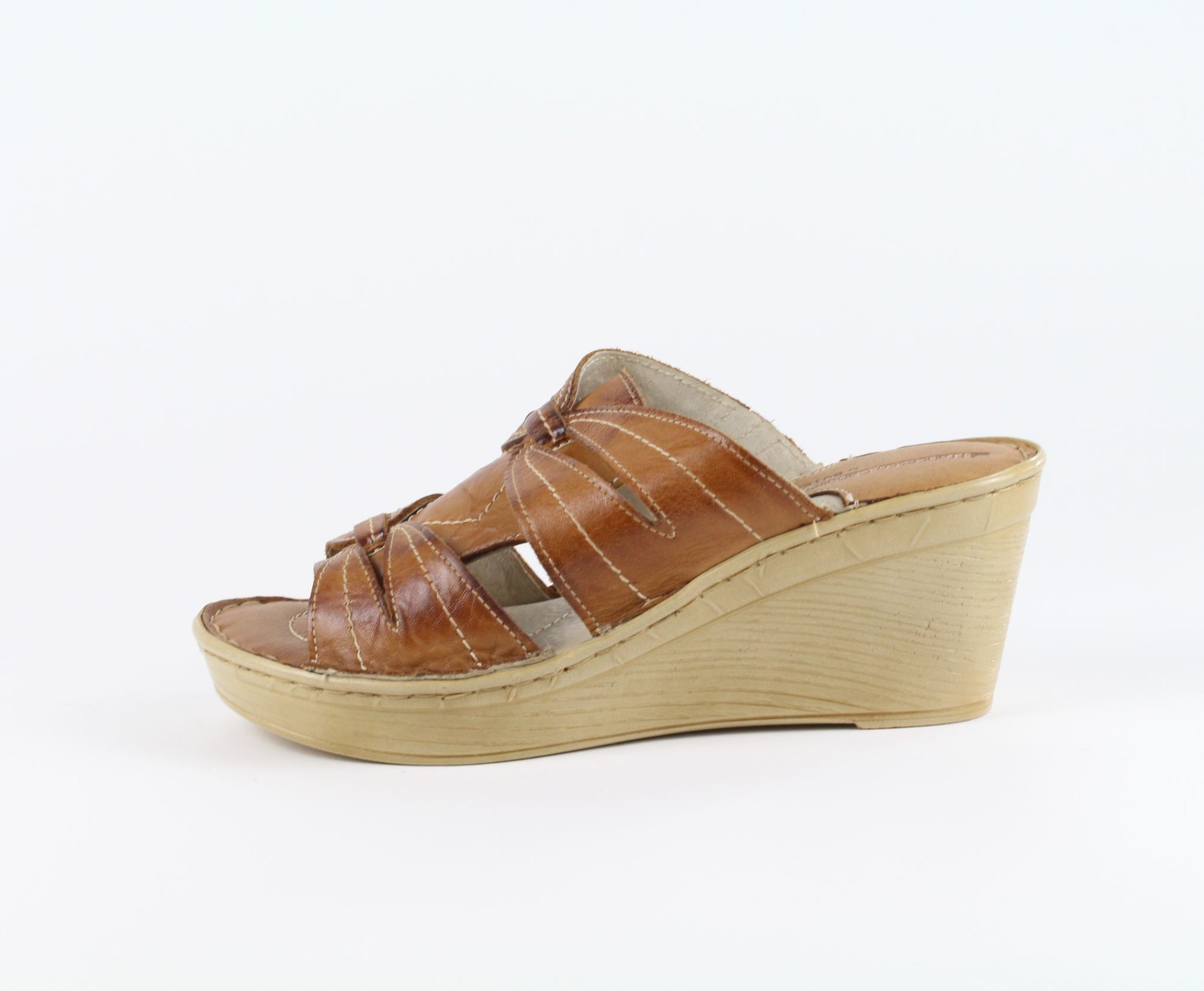 Francesco Caballero telitalpú női papucs