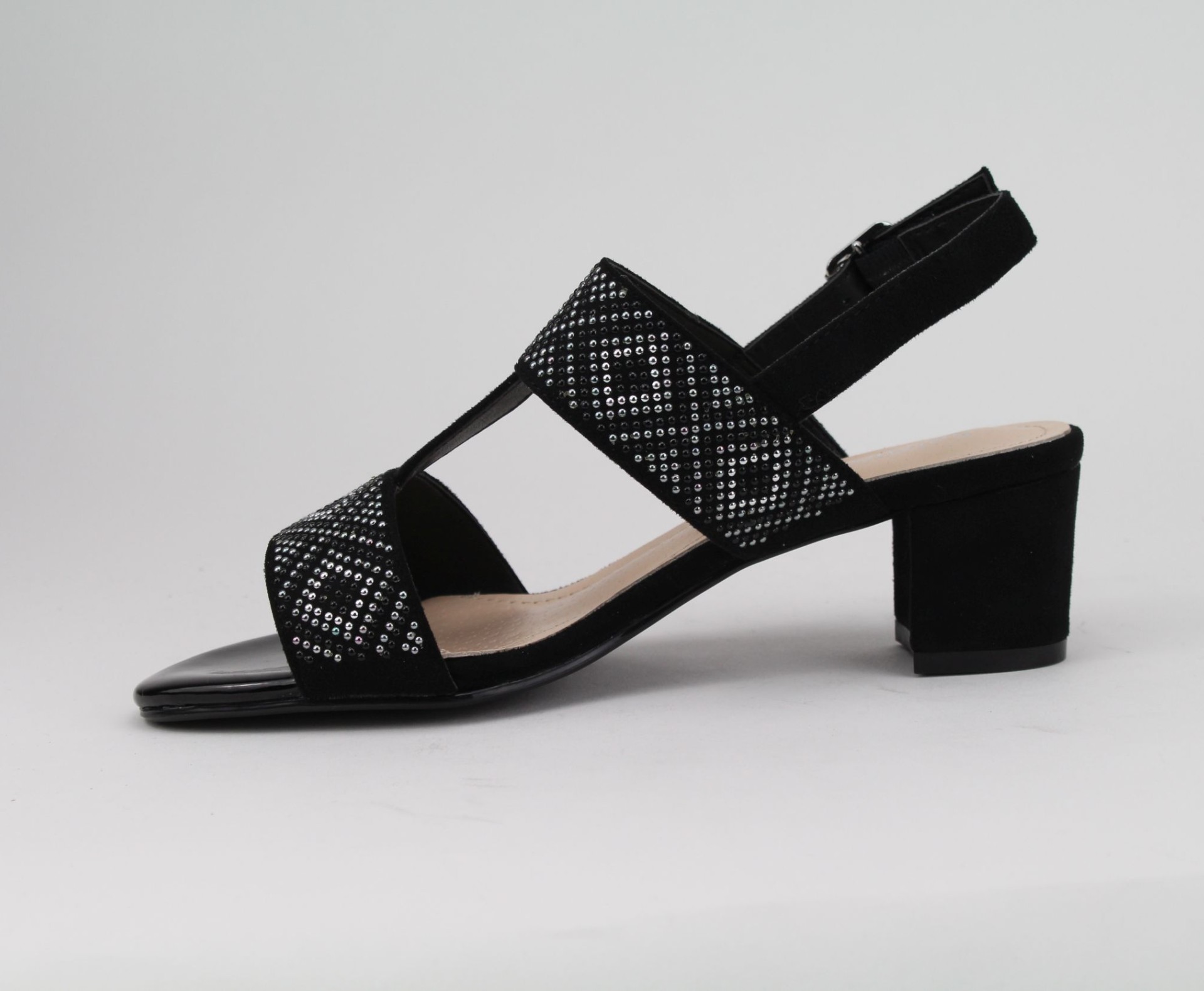 SERGIO LEONE fekete  színű  szandál