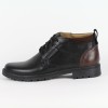 ENZO férfi fekete bőr cipő ENZO férfi fekete bőr cipő