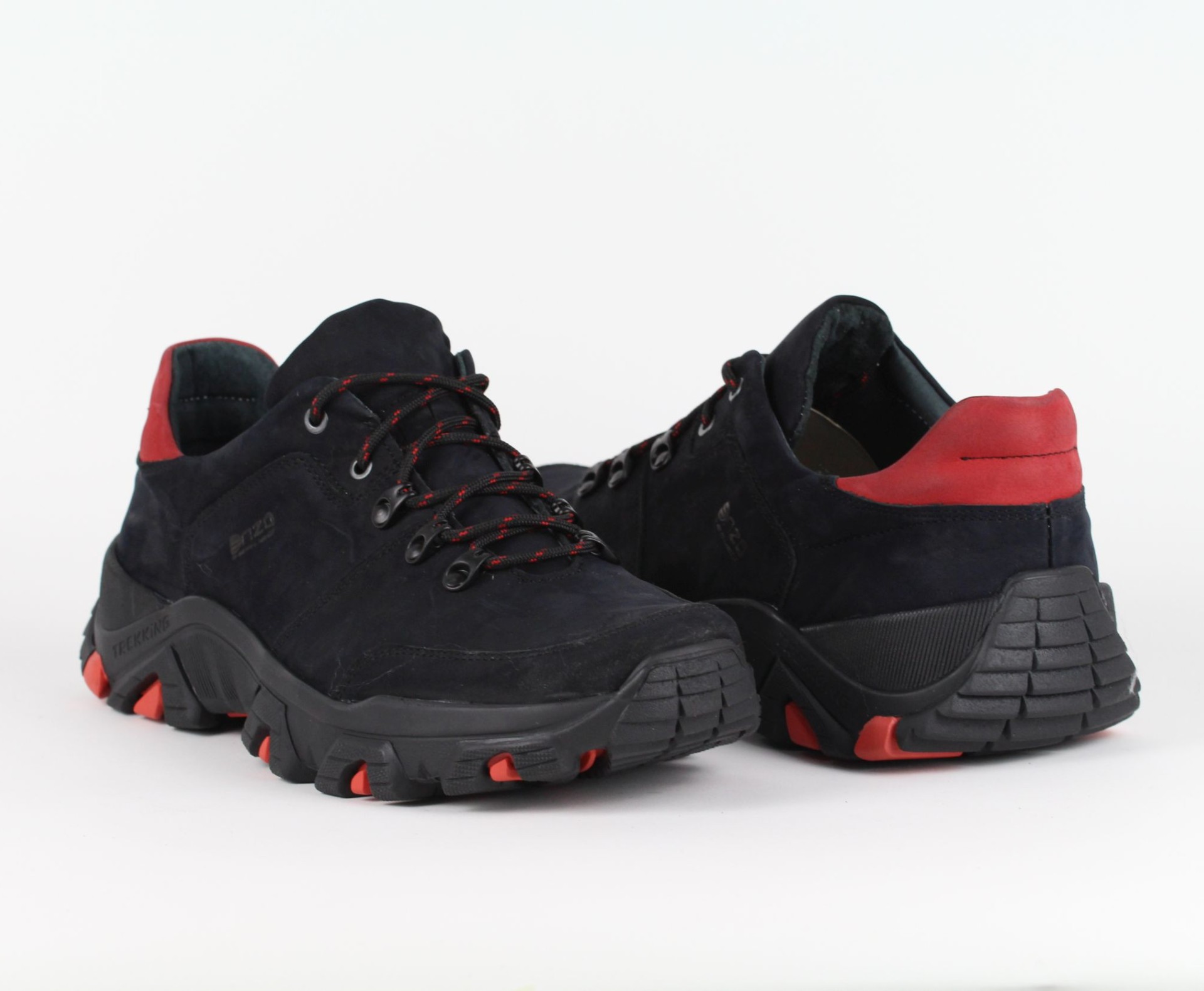 ENZO férfi fekete bőr cipő ENZO férfi fekete bőr cipő