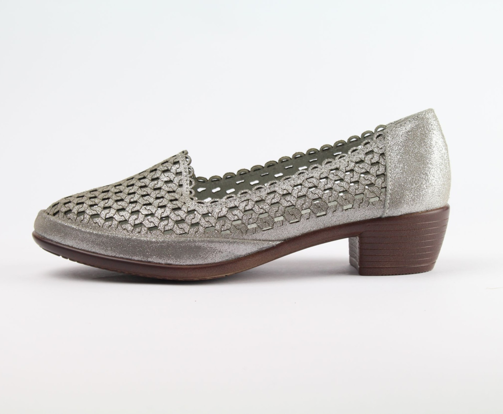 FILIPPO bronz magassarkú bőr cipő FILIPPO bronz magassarkú bőr cipő