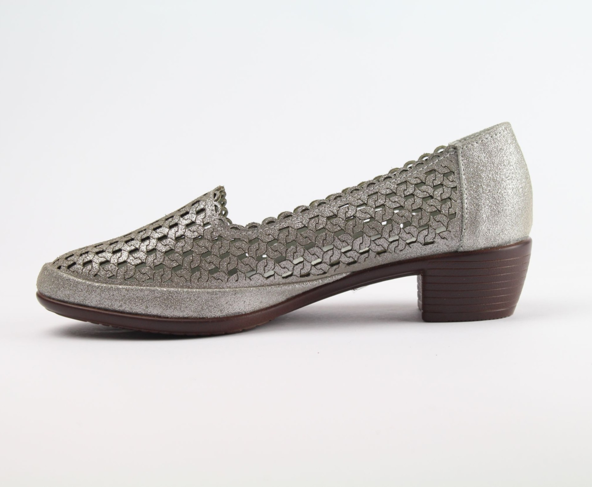 FILIPPO bronz magassarkú bőr cipő FILIPPO bronz magassarkú bőr cipő