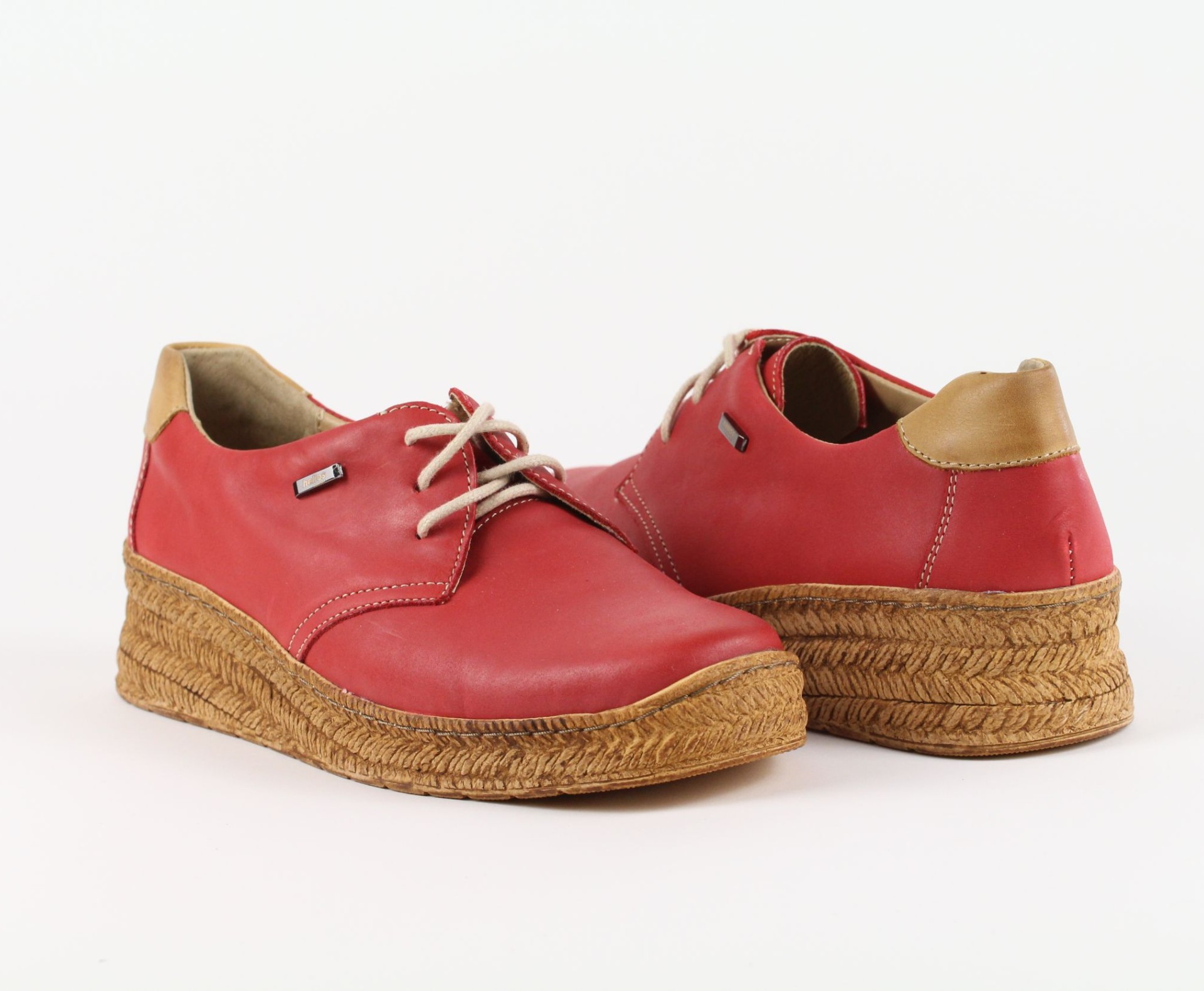 HELIOS piros női bőr cipő HELIOS piros női bőr cipő