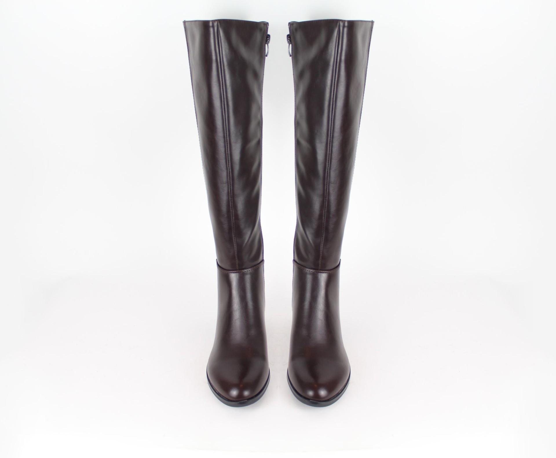 SERGIO LEONE barna női hosszú szárú csizma