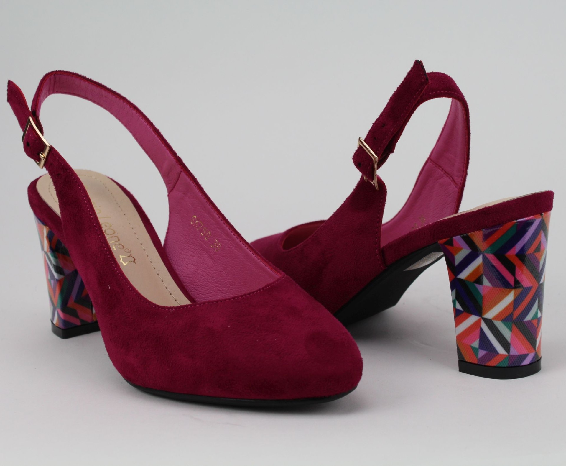 SERGIO LEONE rózsaszín szandál