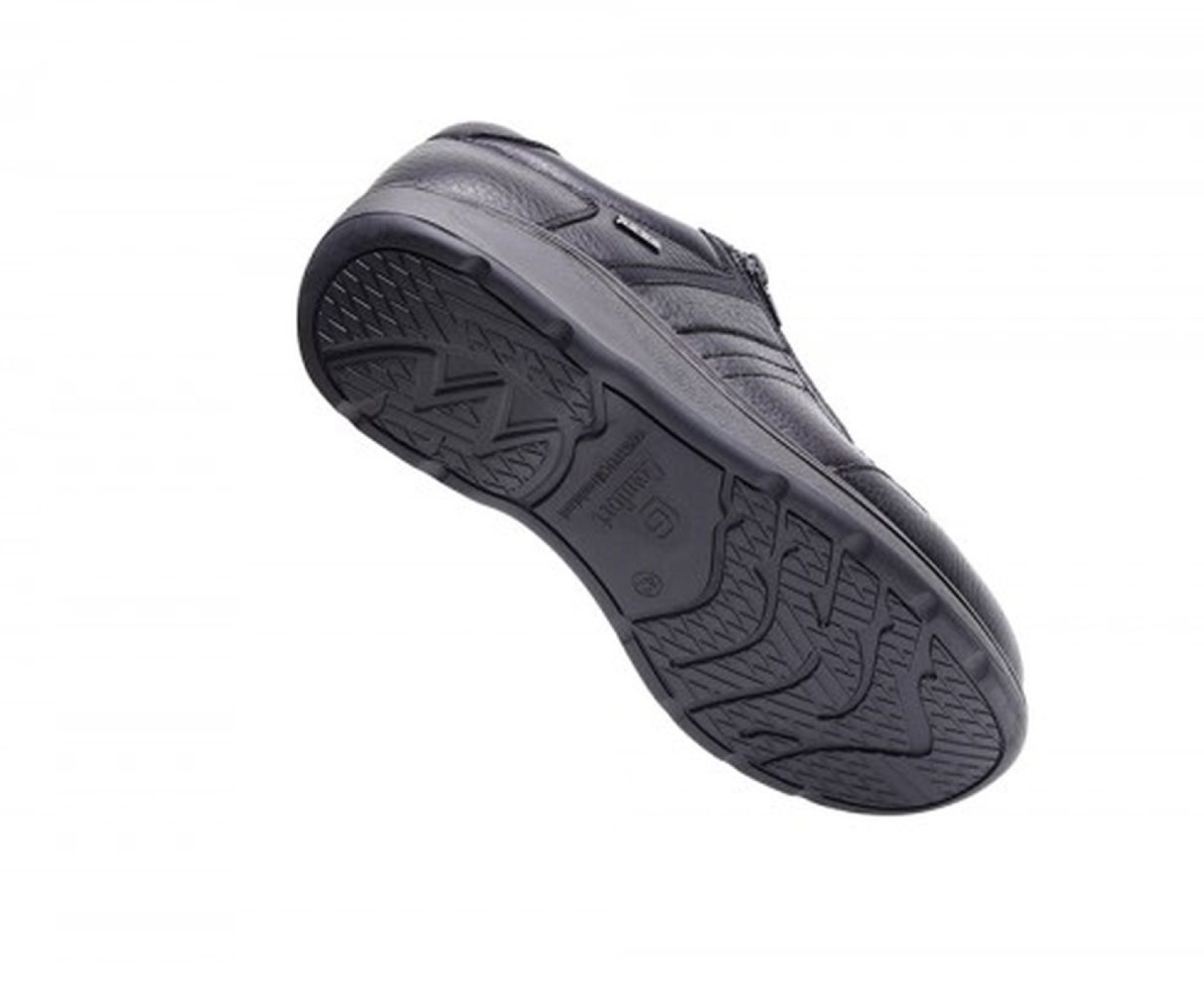 G-COMFORT fekete férfi bőr vízálló cipő