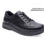 G-COMFORT fekete férfi bőr vízálló cipő