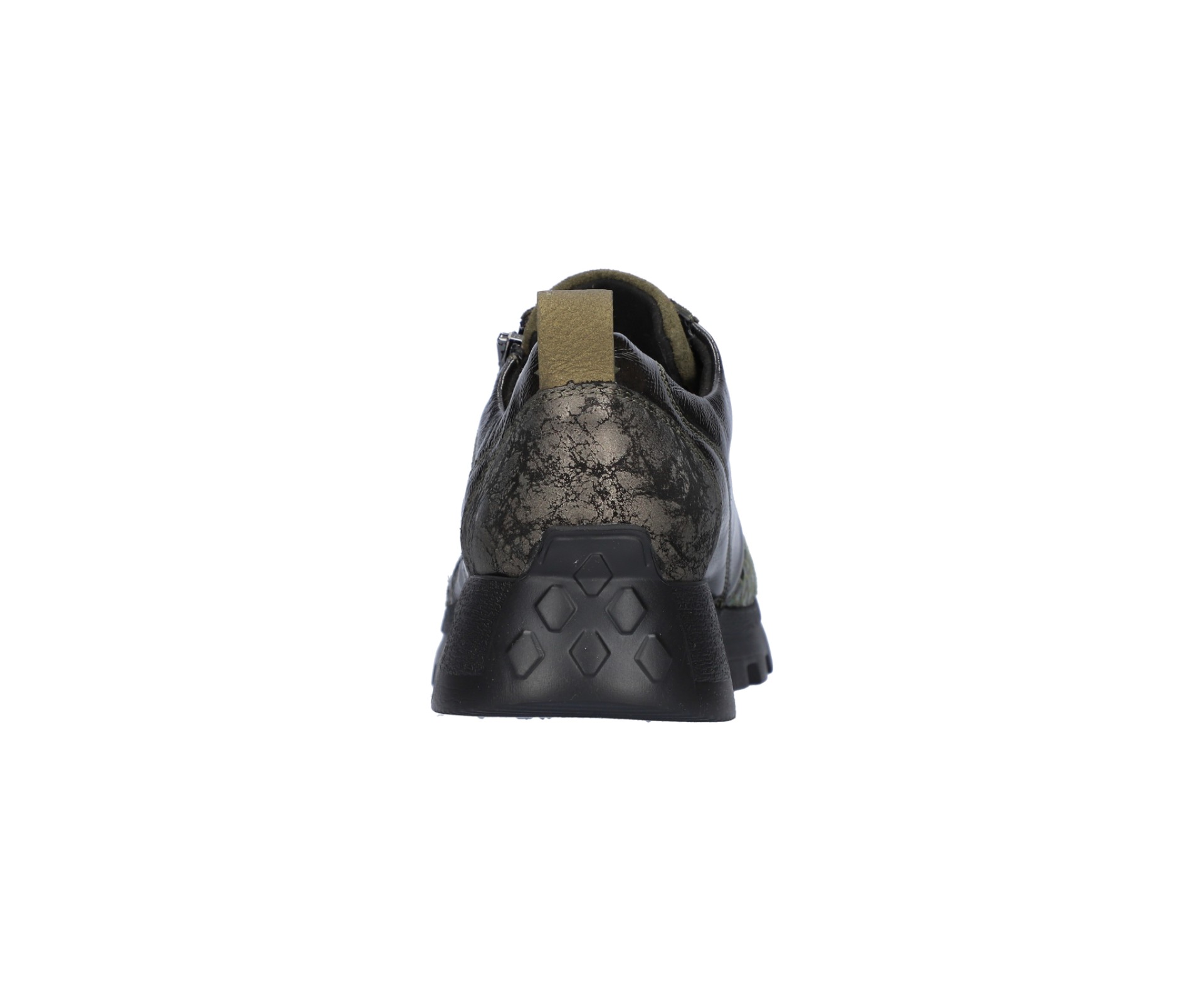 Waldlaufer zöld női bőr cipő