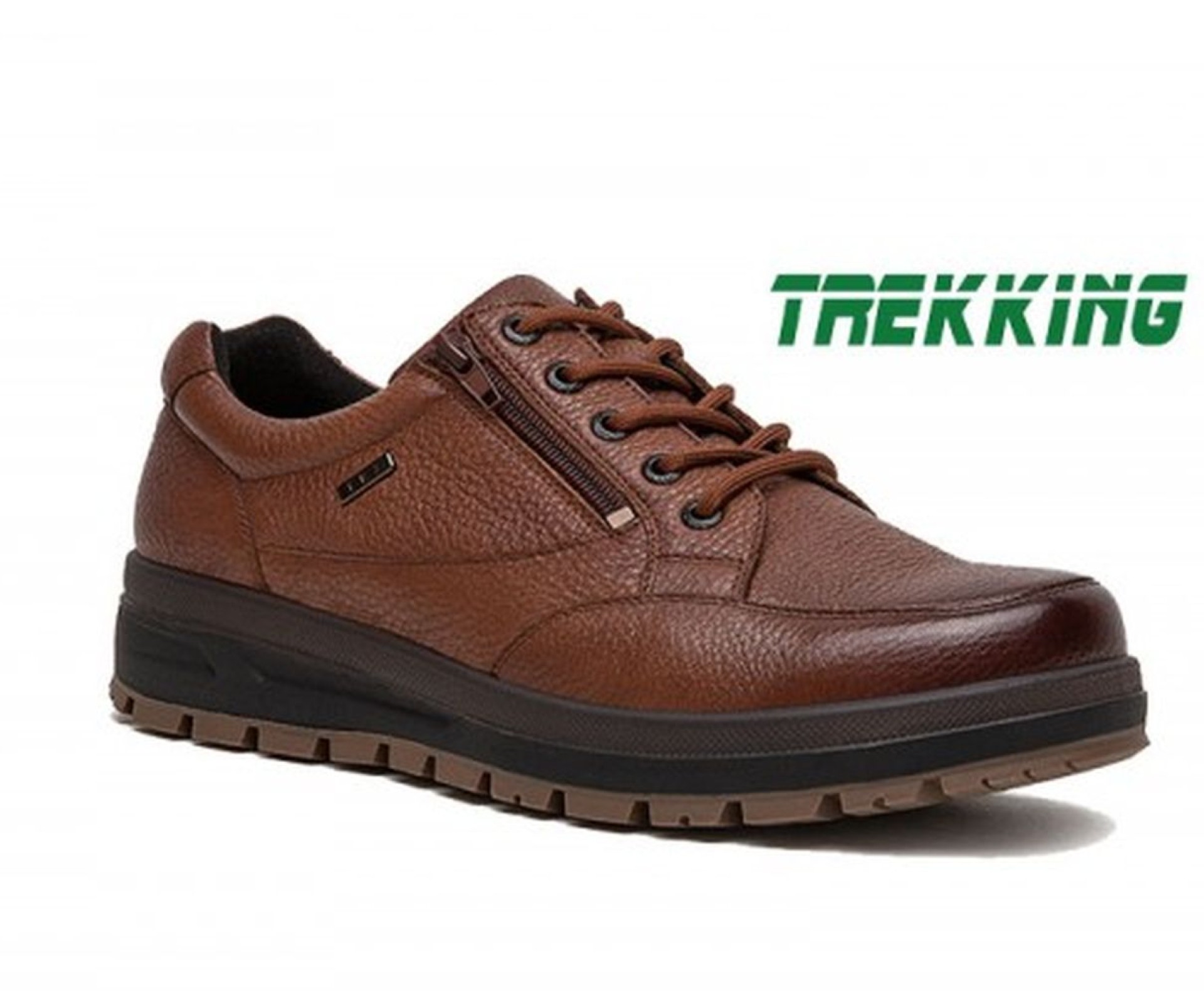 G-COMFORT barna férfi bőr vízálló cipő