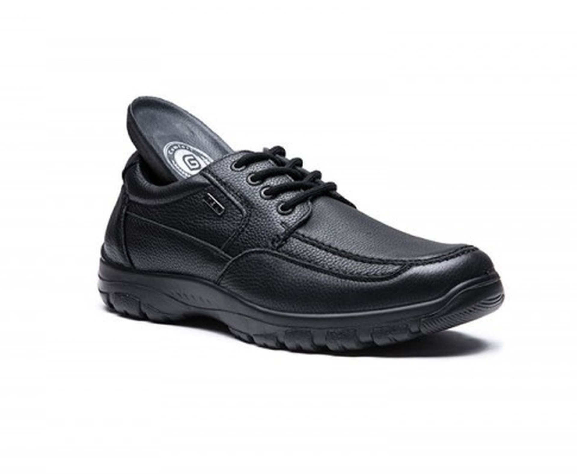 G-COMFORT fekete férfi bőr vízálló cipő G-COMFORT fekete férfi bőr vízálló cipő