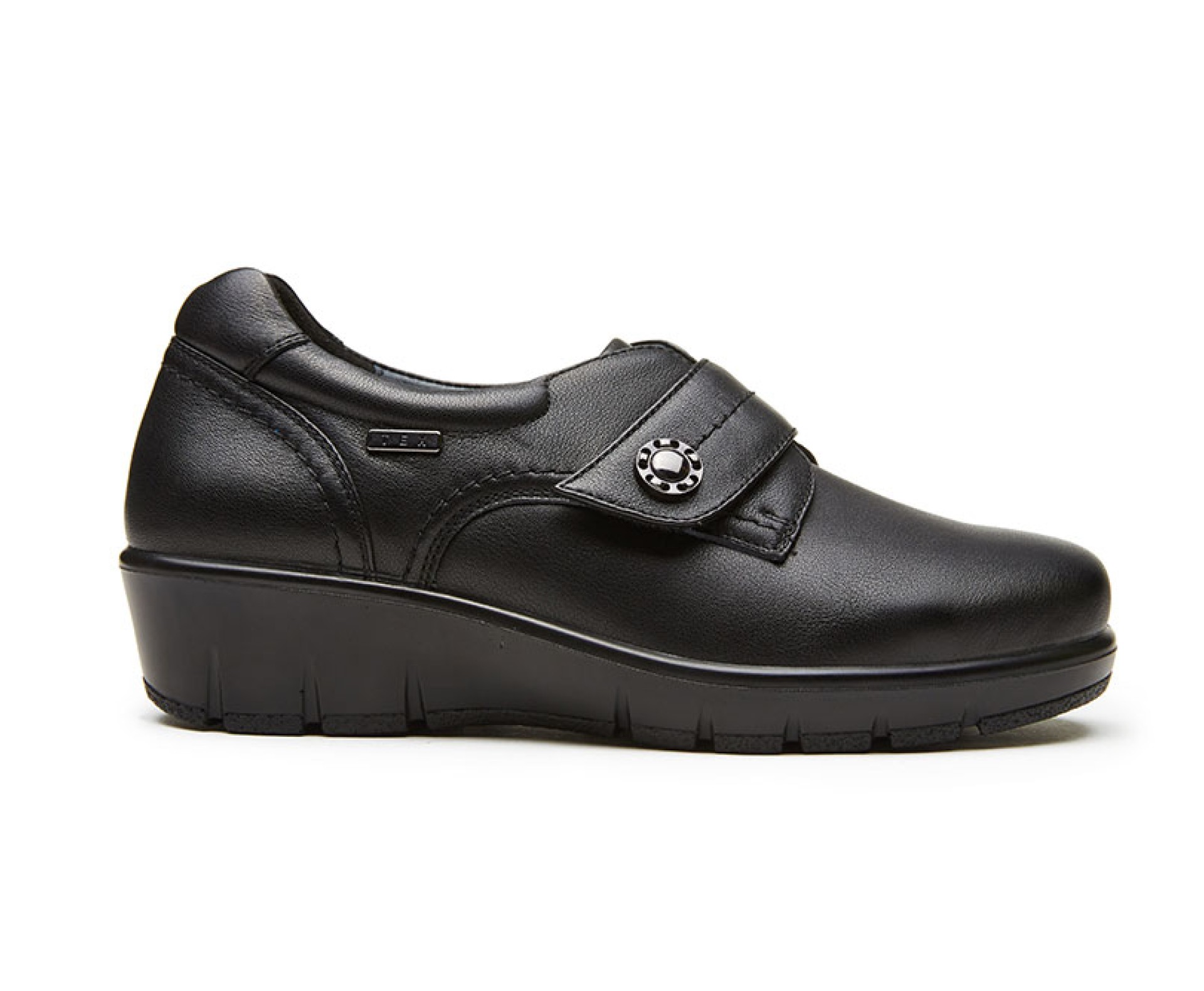 G-COMFORT fekete női bőr vízálló cipő G-COMFORT fekete női bőr vízálló cipő