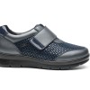 G-COMFORT kék női bőr vízálló cipő