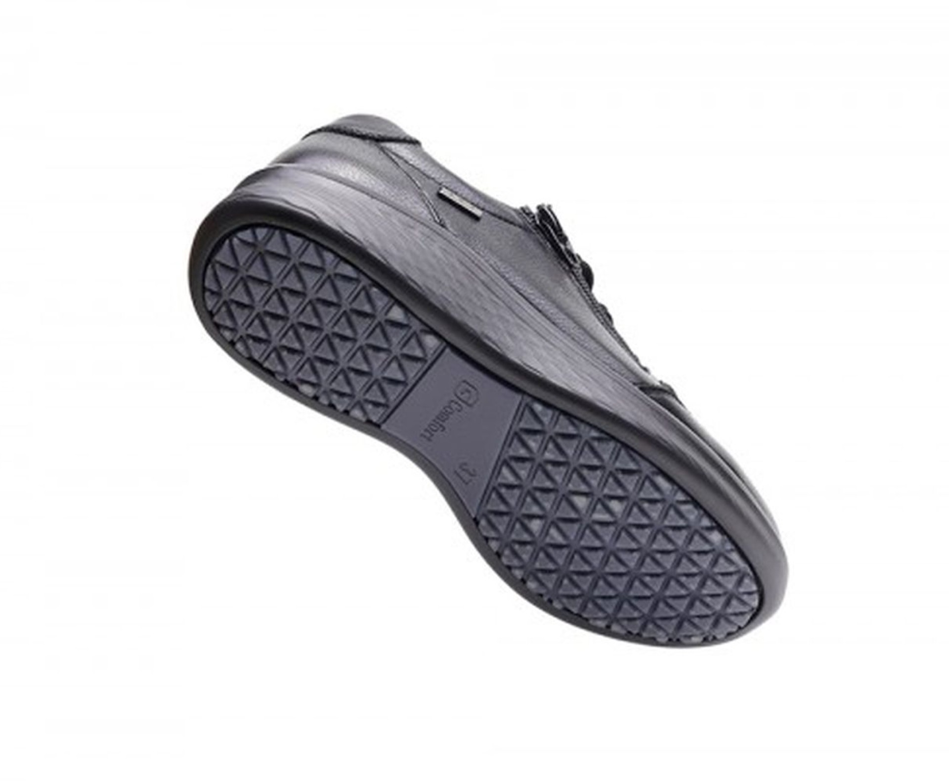 G-COMFORT fekete női bőr vízálló cipő