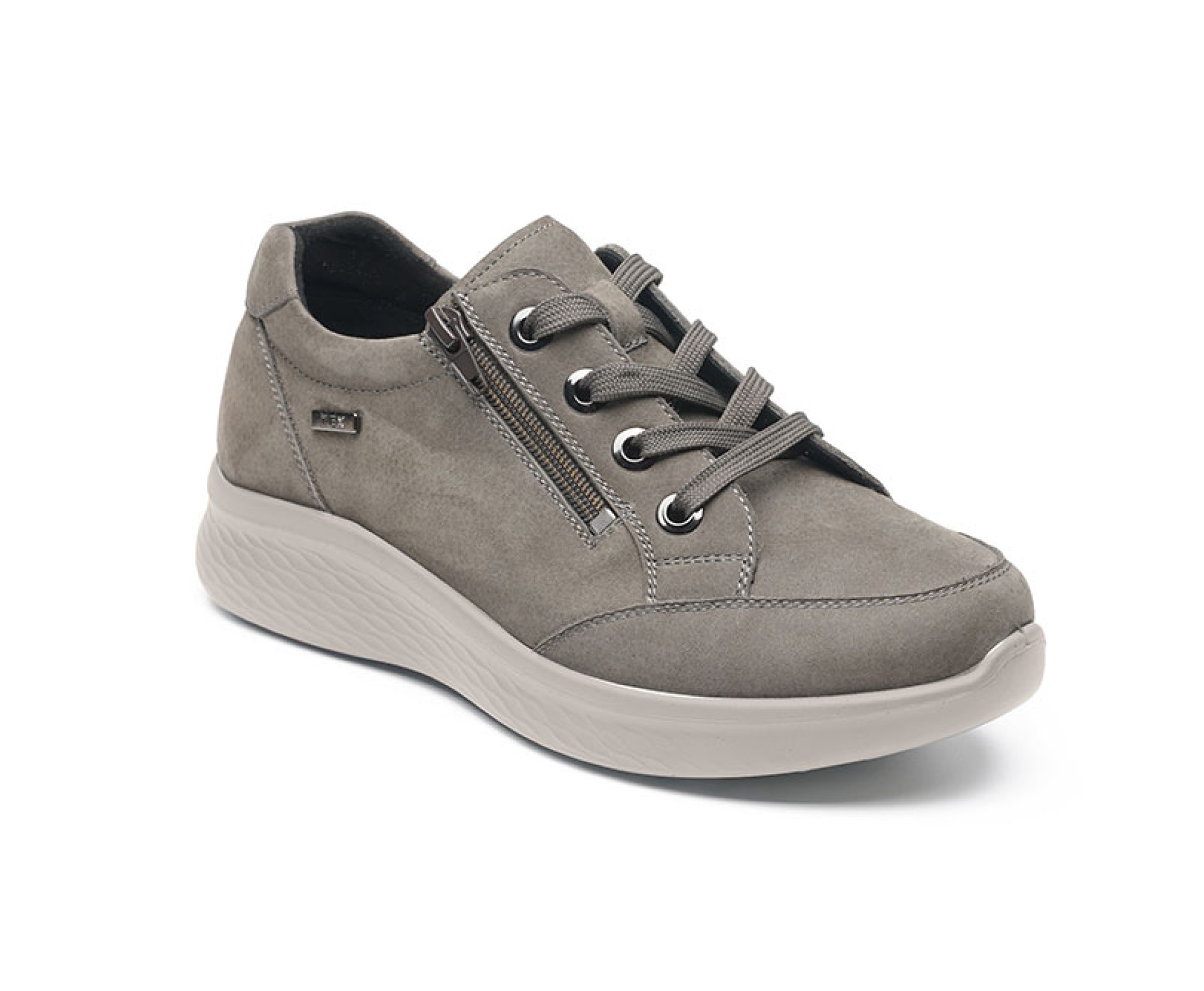 G-COMFORT szürke női bőr vízálló cipő