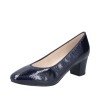 RIEKER női kék lakk cipő RIEKER női kék lakk cipő