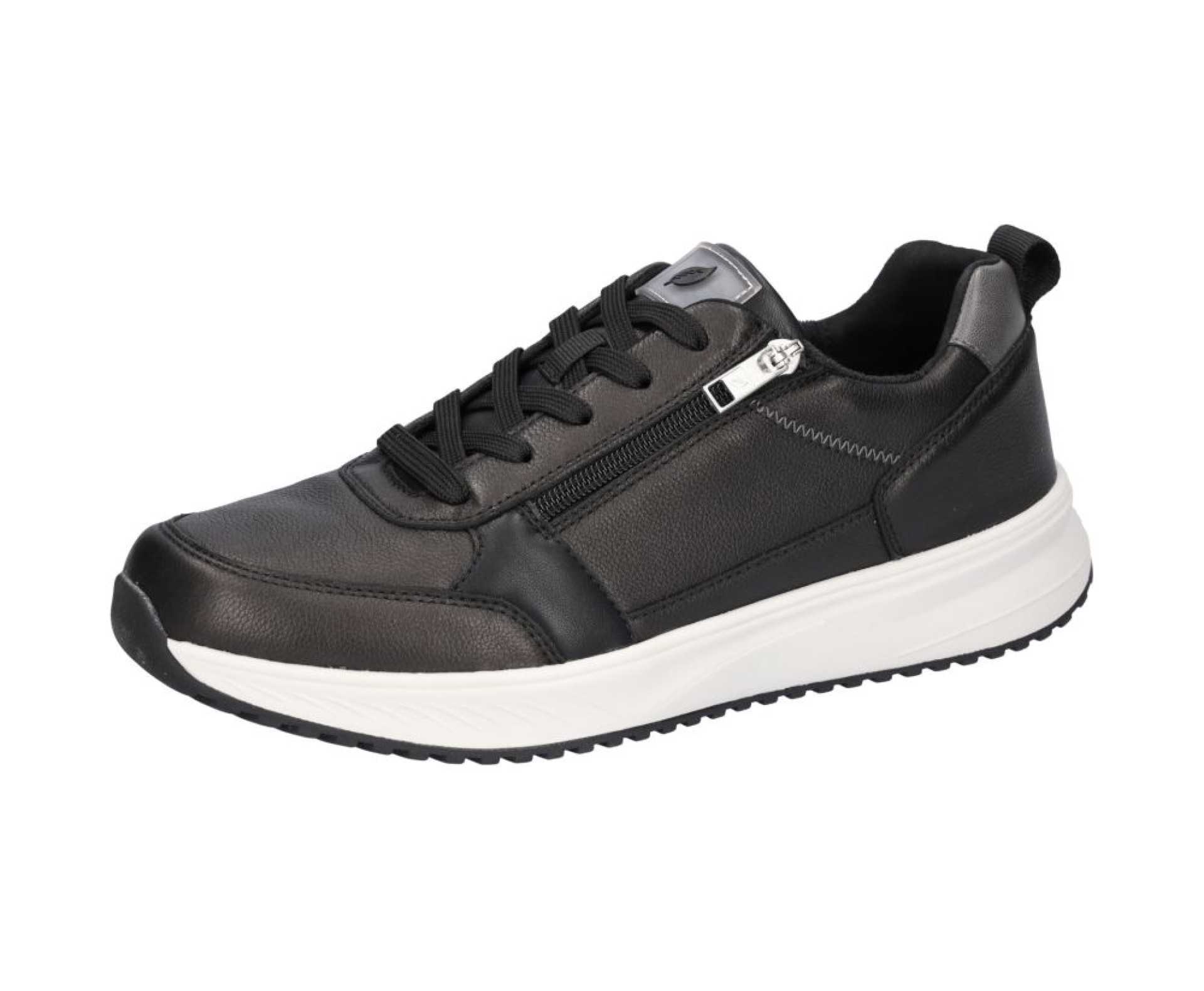 Waldlaufer fekete férfi bőr cipő Waldlaufer fekete férfi bőr cipő