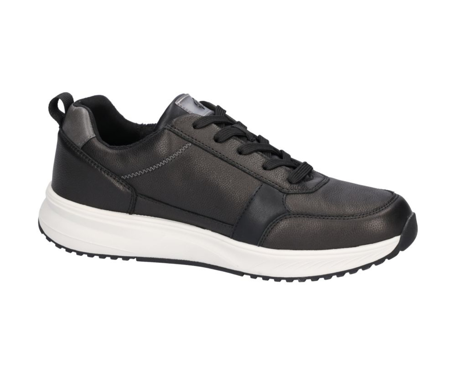 Waldlaufer fekete férfi bőr cipő Waldlaufer fekete férfi bőr cipő