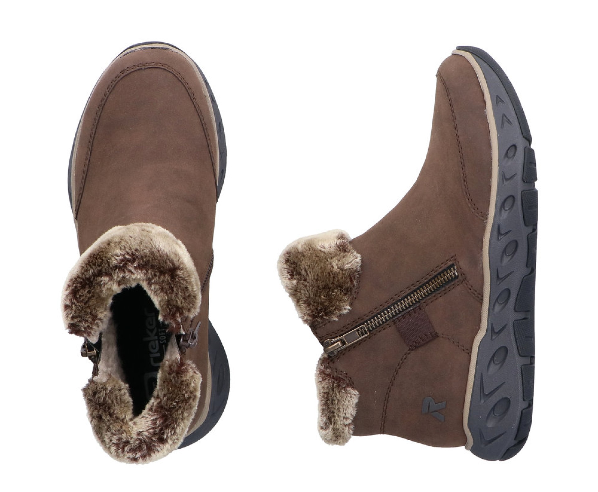 RIEKER barna női bokacsizma