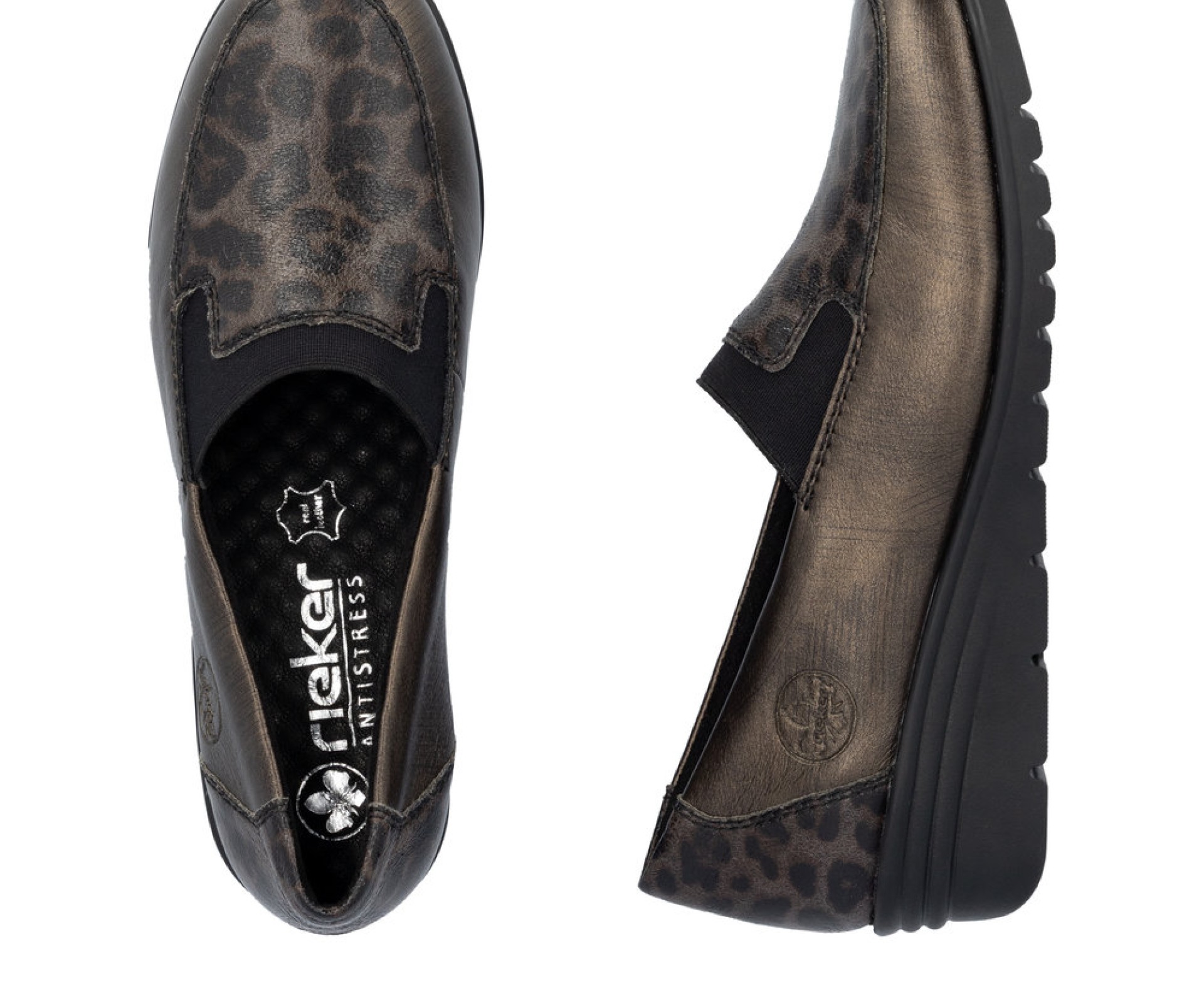 RIEKER  barna női bőr cipő