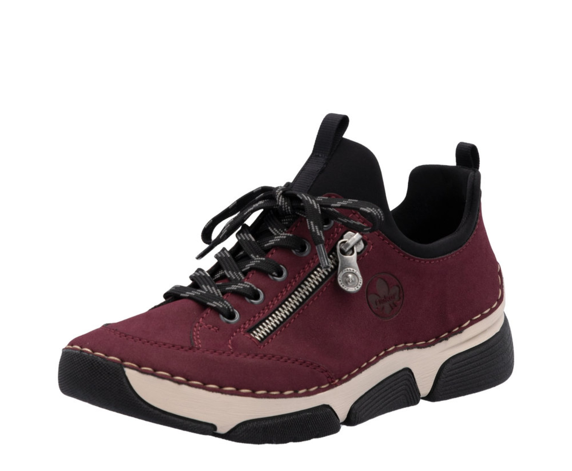 RIEKER bordó női cipő RIEKER bordó női cipő