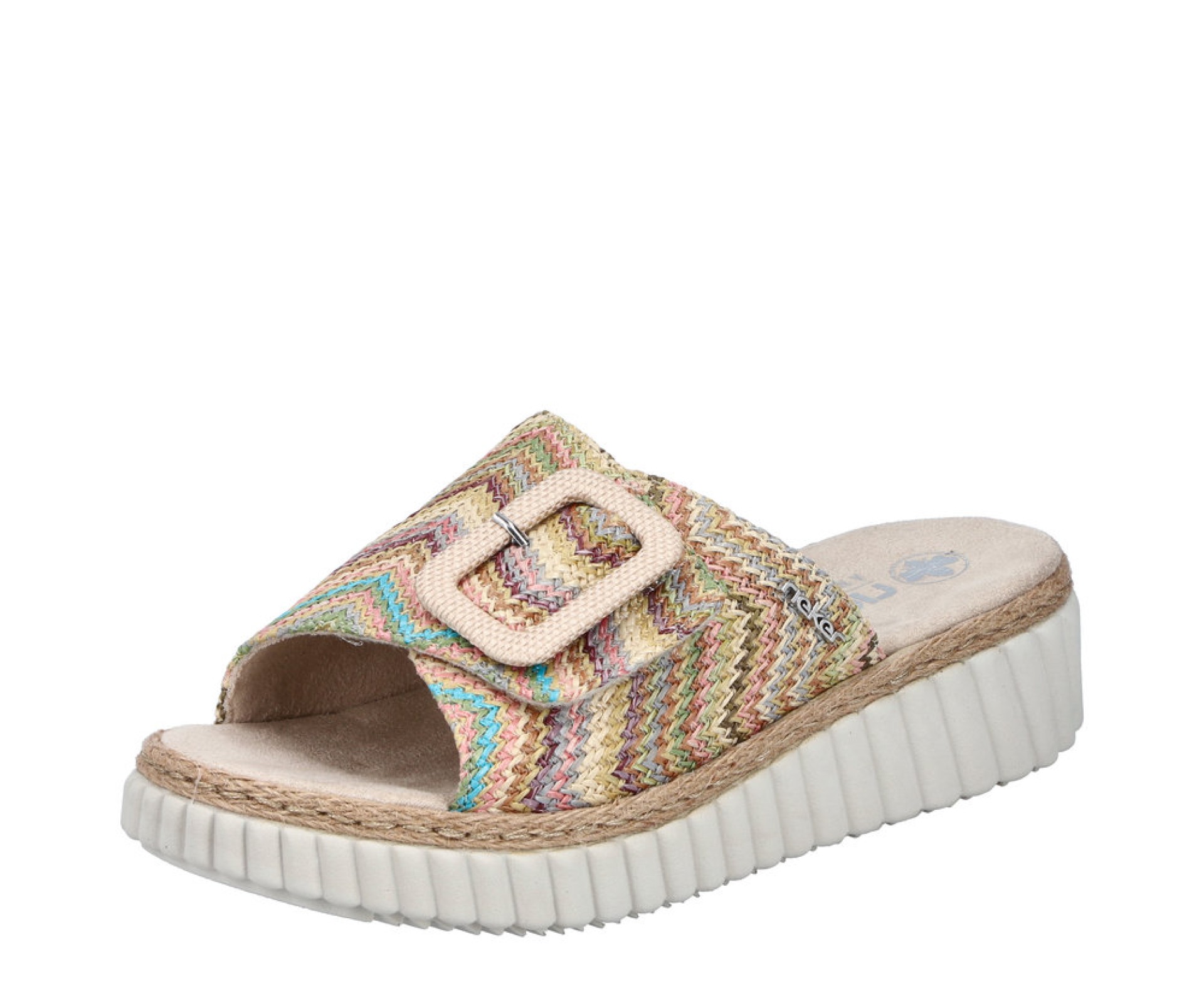 RIEKER multicolorr női papucs 