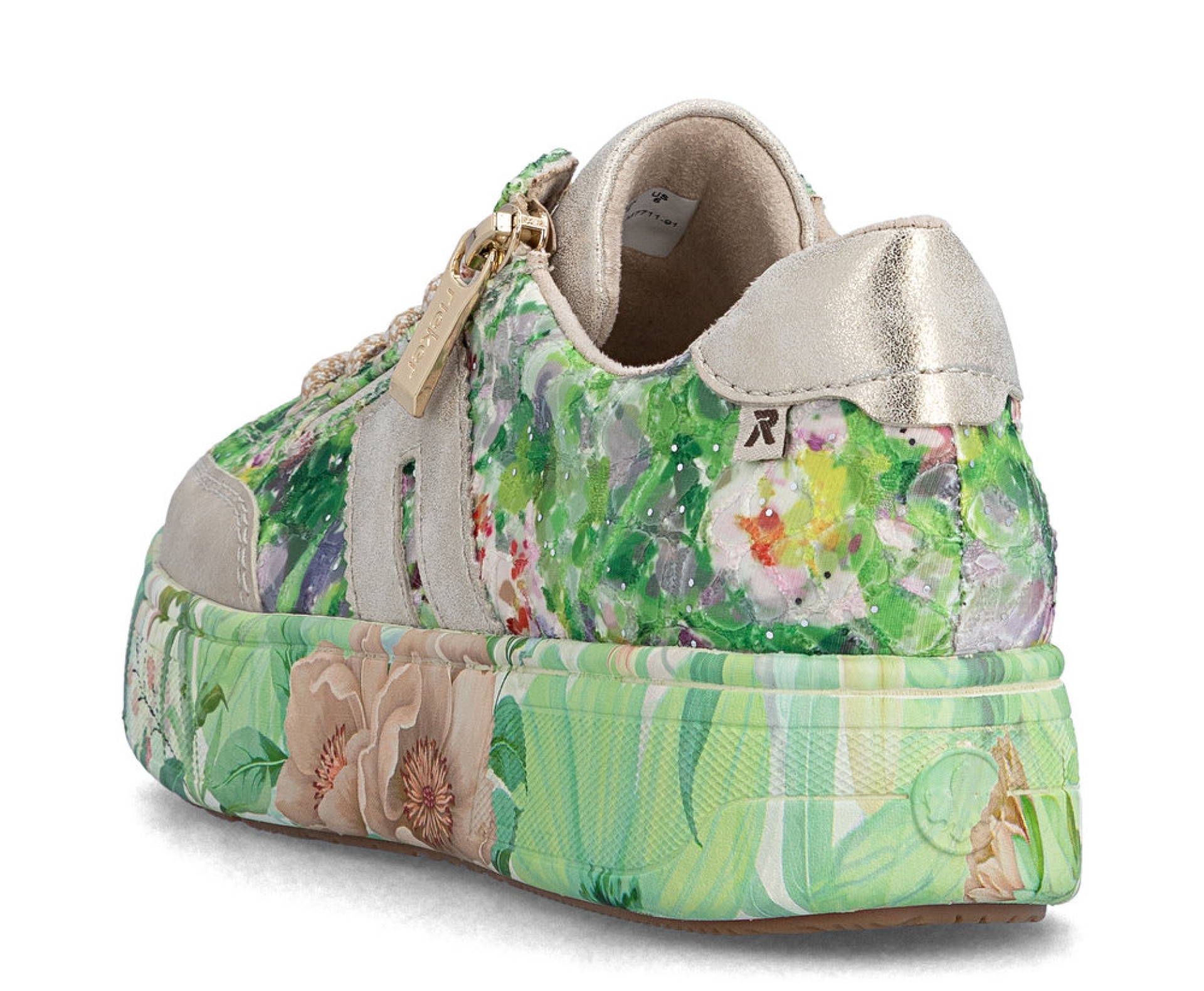 RIEKER multicolorr női sneaker cipő