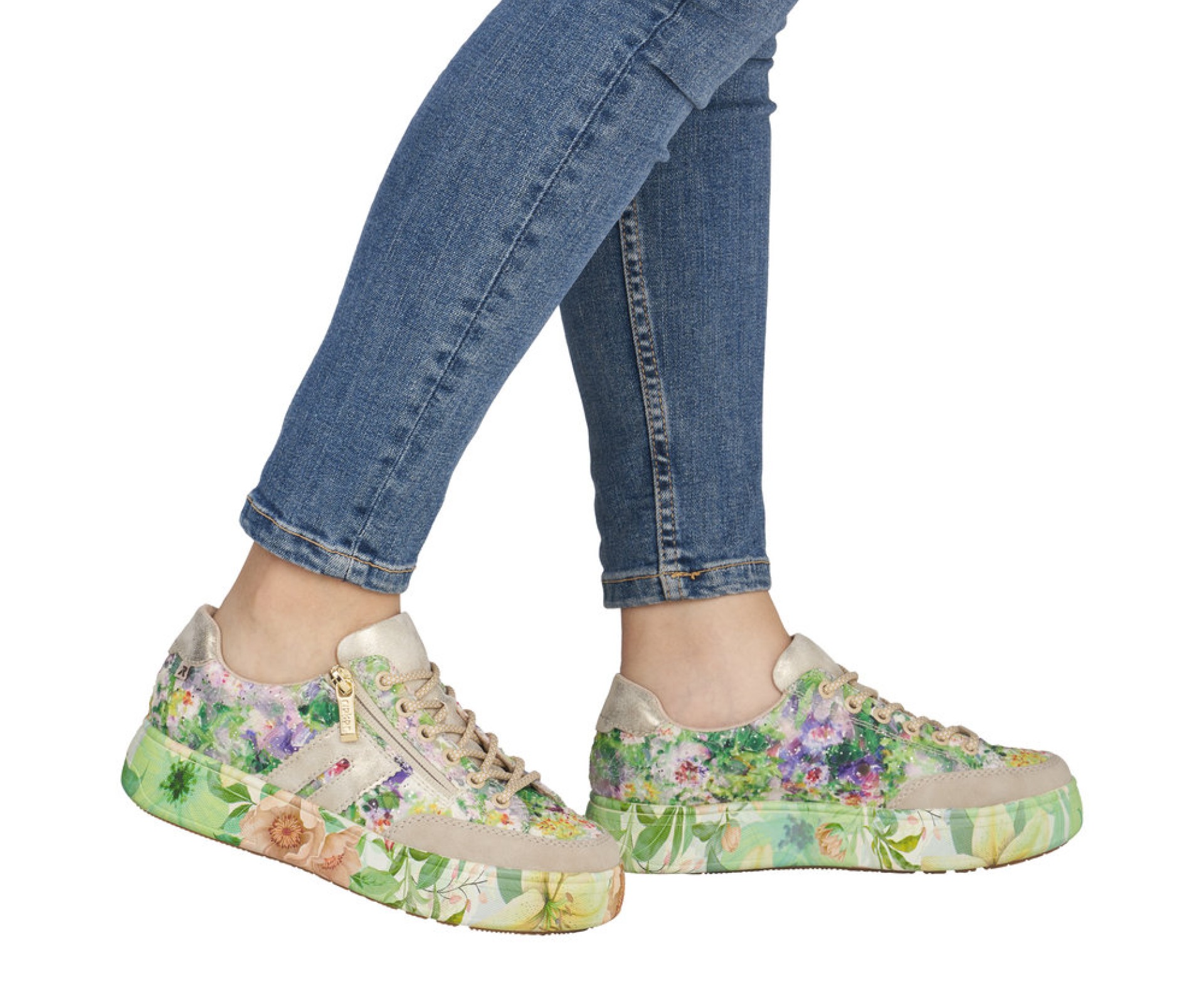 RIEKER multicolorr női sneaker cipő