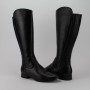 NICO RARINI  fekete női bőr hosszú szárú csizma